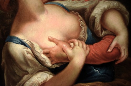 Louis XV - Sapphic Erotic Scene - Felice Boscaratti (1721 – 1807)